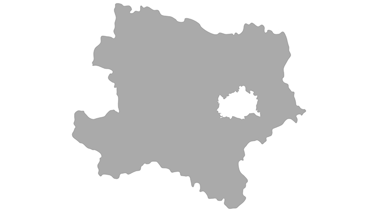 Landkarte Niederösterreich