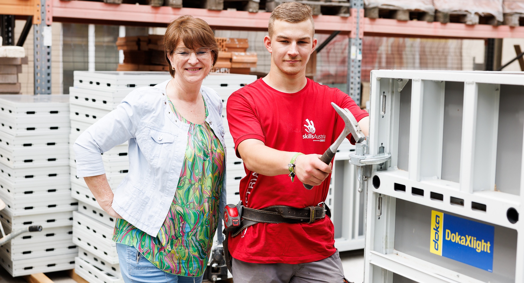 Maria Neumann besucht WorldSkills-Teilnehmer