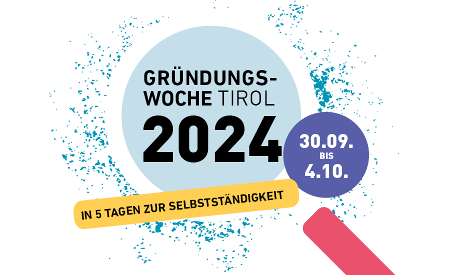 Sujet der Gründungswoche Tirol 2024