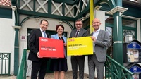 WK-Präsident Andreas Wirth, Regionalstellenobfrau Tanja Stöckl, WK-Direktor Harald Schermann und WK-Vize-Präsident Martin Horvath (v. l.). 