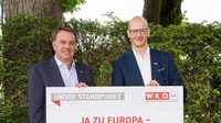 WKNÖ-Präsident Wolfgang Ecker (links) und WKNÖ-Direktor Johannes Schedlbauer