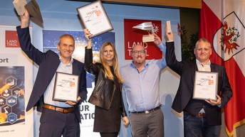 Die Gewinner:innen des Tiroler Innovationspreis 2023