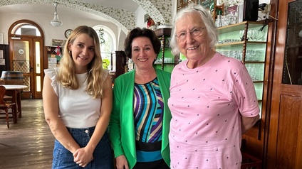 Patricia Pölzl, Margarete Kriz-Zwittkovits und Thekla Hochmayer