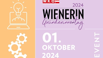 Logo des Wienerin Gründerinnentag 2024