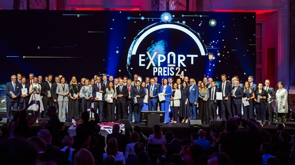Exporters`Nite 2024 Preisträger-innen Gruppenfoto