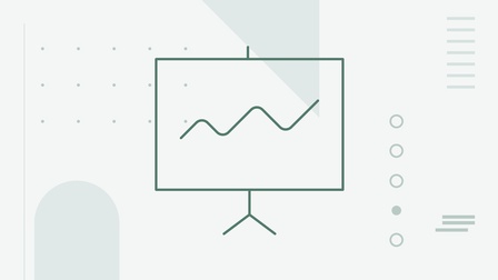 Default Veranstaltungsbild mit grafischen Elementen einer Tafel mit statistischer Kurve