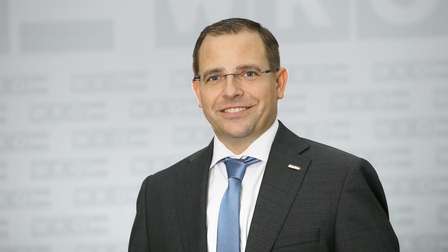 Wirtschaftskammerpräsident Andreas Wirth. 