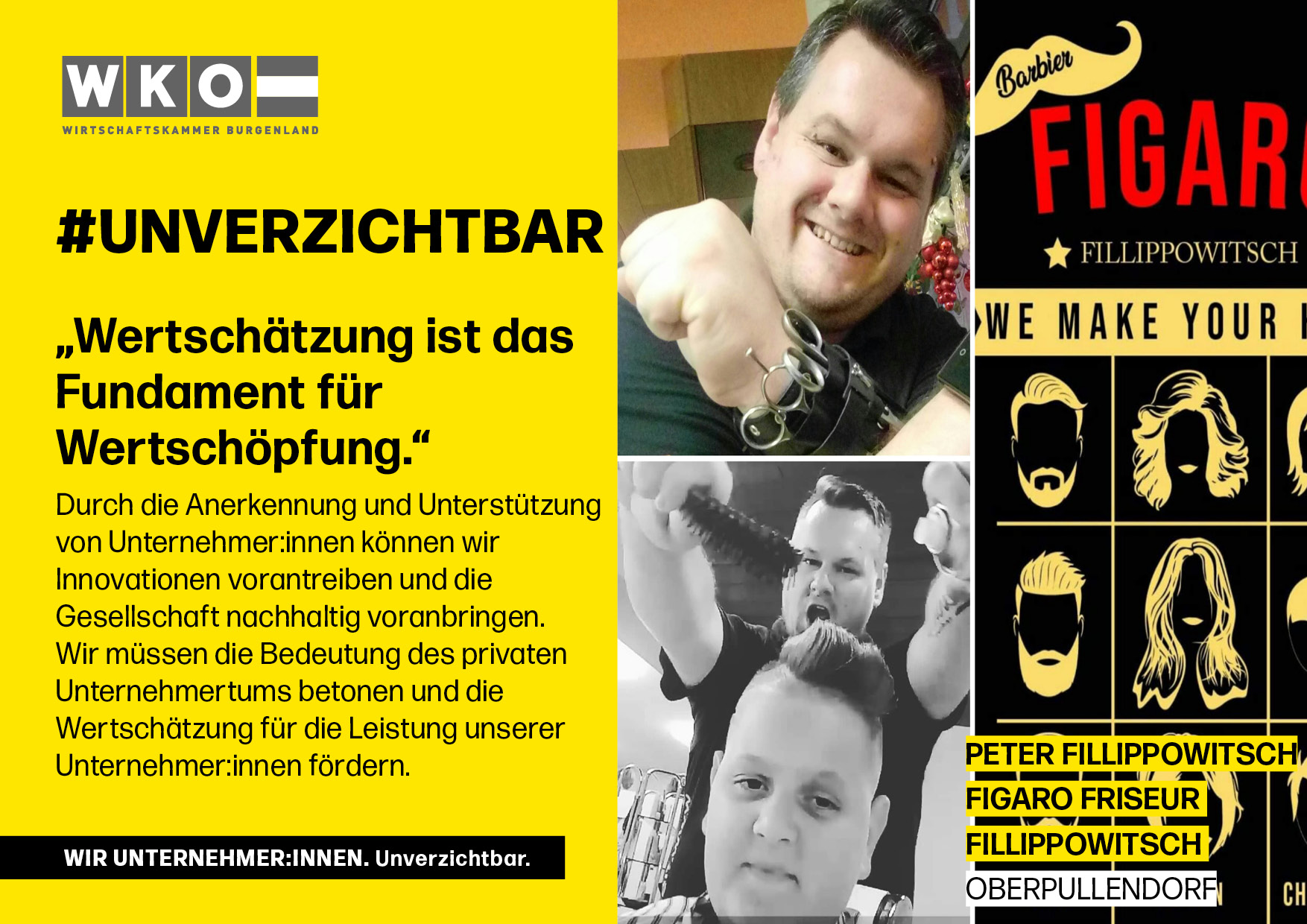 Figaro Friseur Fillippowitsch, Oberpullendorf