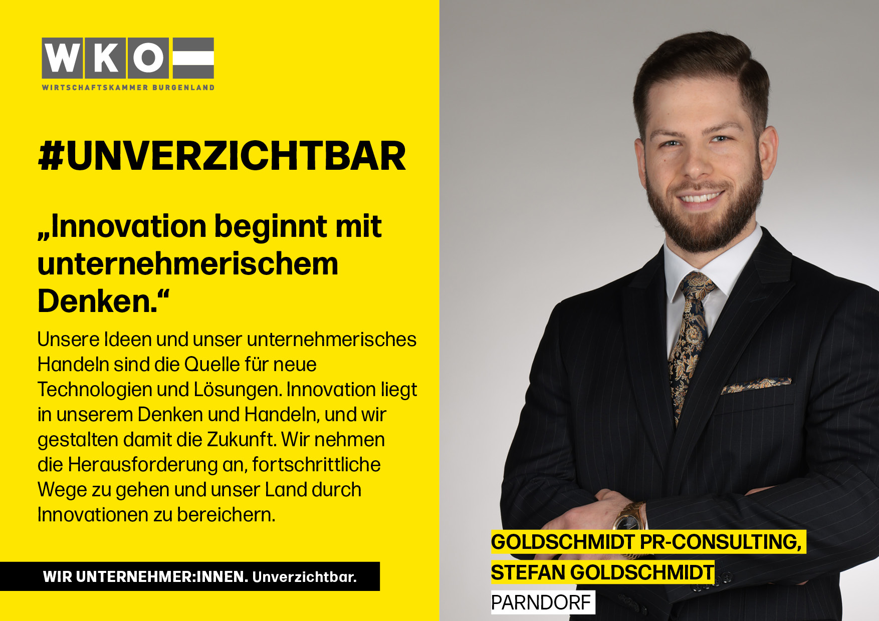 Goldschmidt PR-Consulting, Stefan Goldschmidt, Parndorf