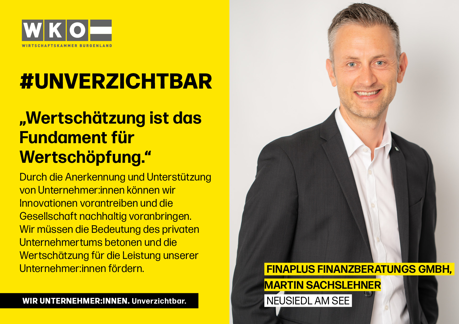 finaplus Finanzierungs GmbH, Martin Sachslehner, Neusiedl am See