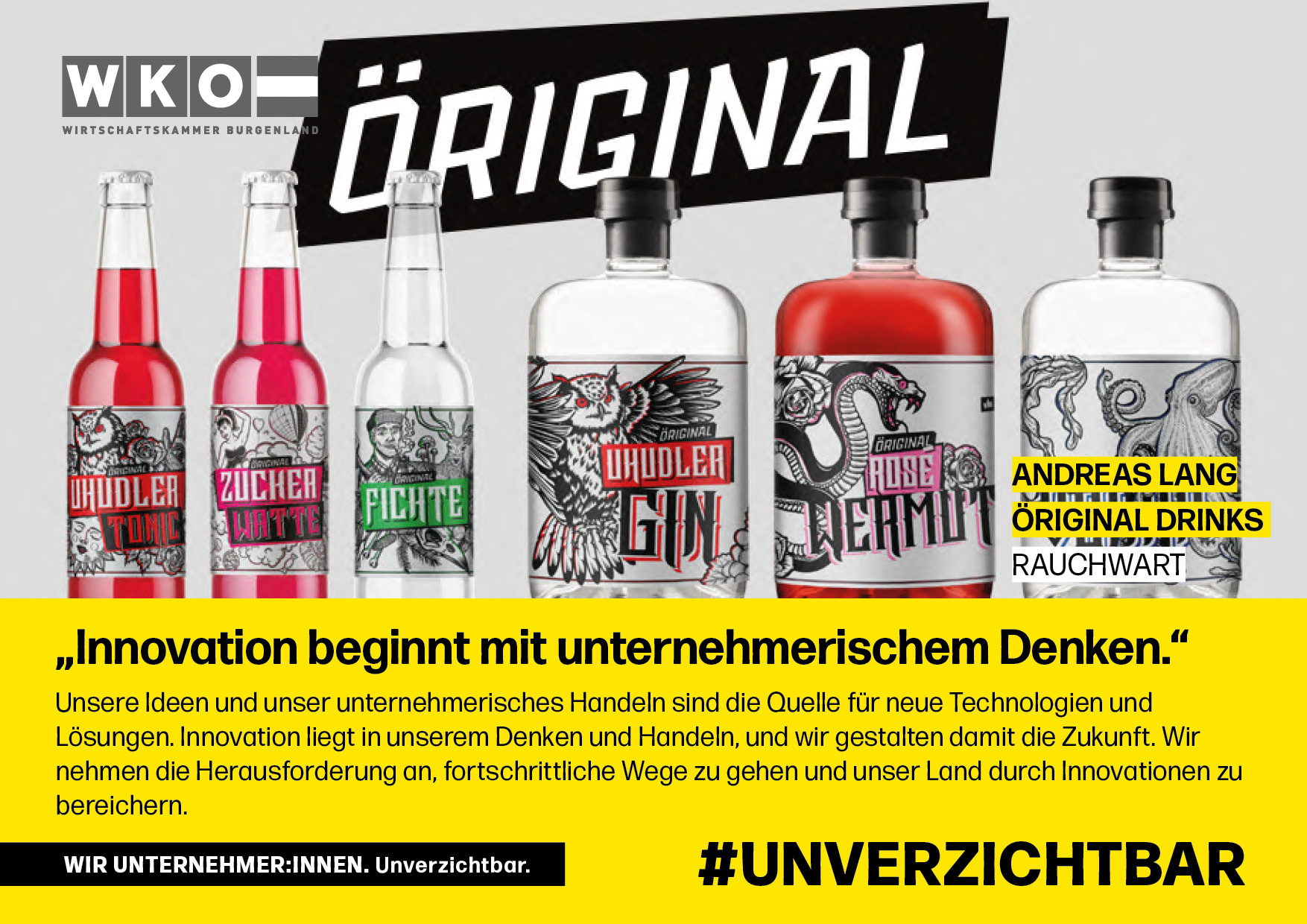 Öriginal Drinks, Andreas Lang, Rauchwart