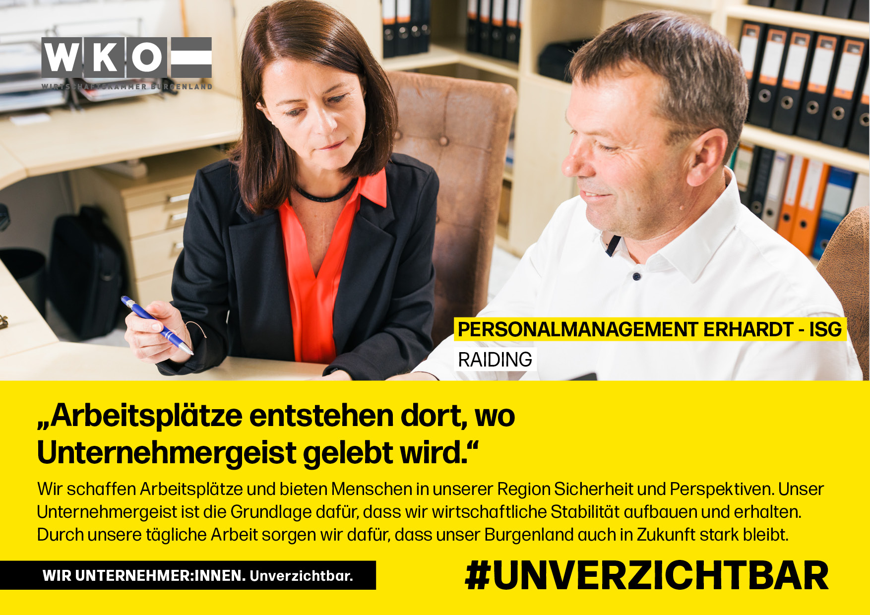 Personalmanagement Erhardt - ISG, Raiding