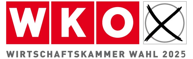 Schriftzug-Sujet WKO Wirtschaftskammer Wahl 2025