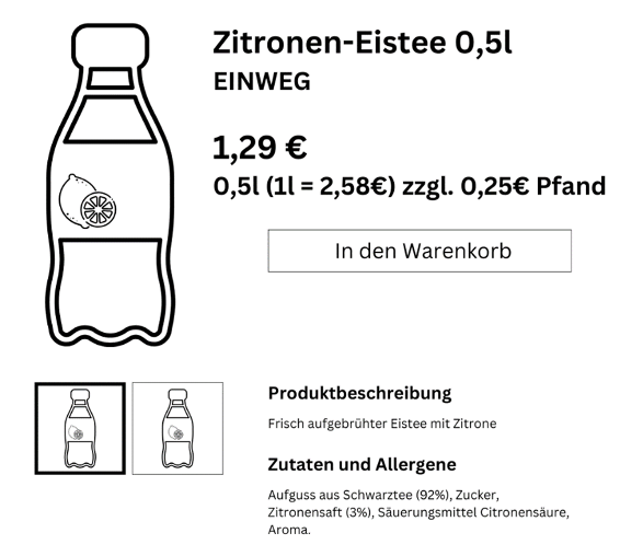 Einwegpfand 