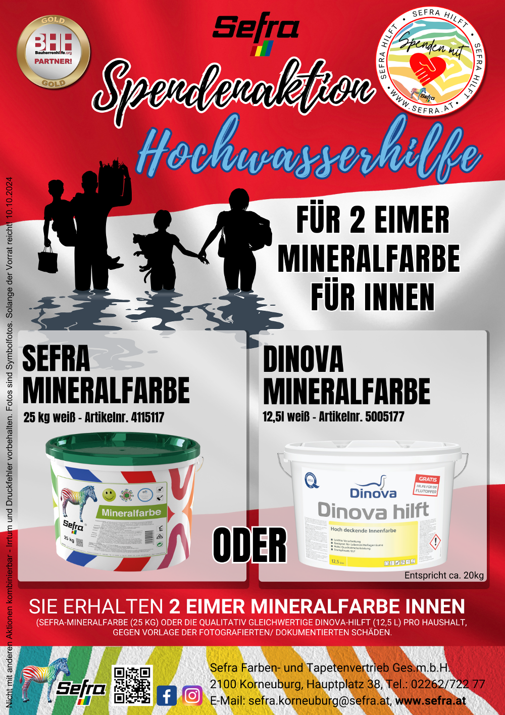 Flyer Hochwasserhilfe