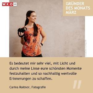 Gründerin des Monats: Carina Roitner