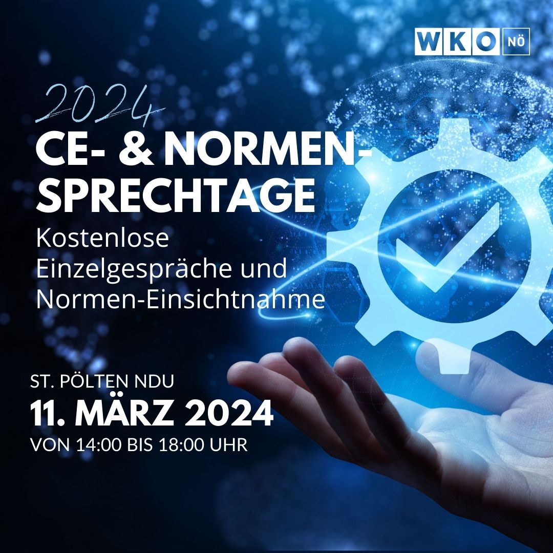 CE- & Normensprechtage