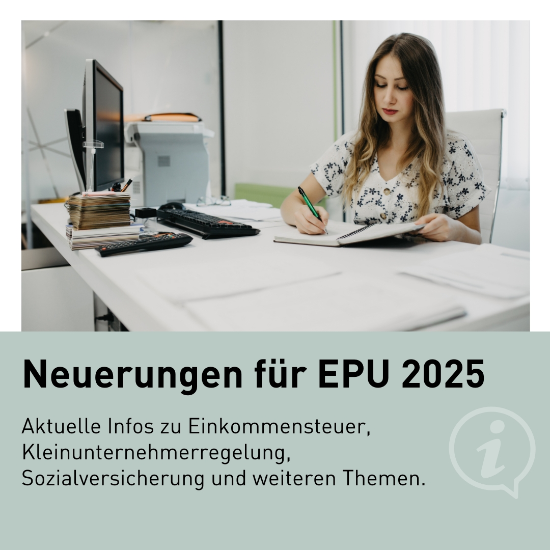 Neuerungen für EPU 2025 