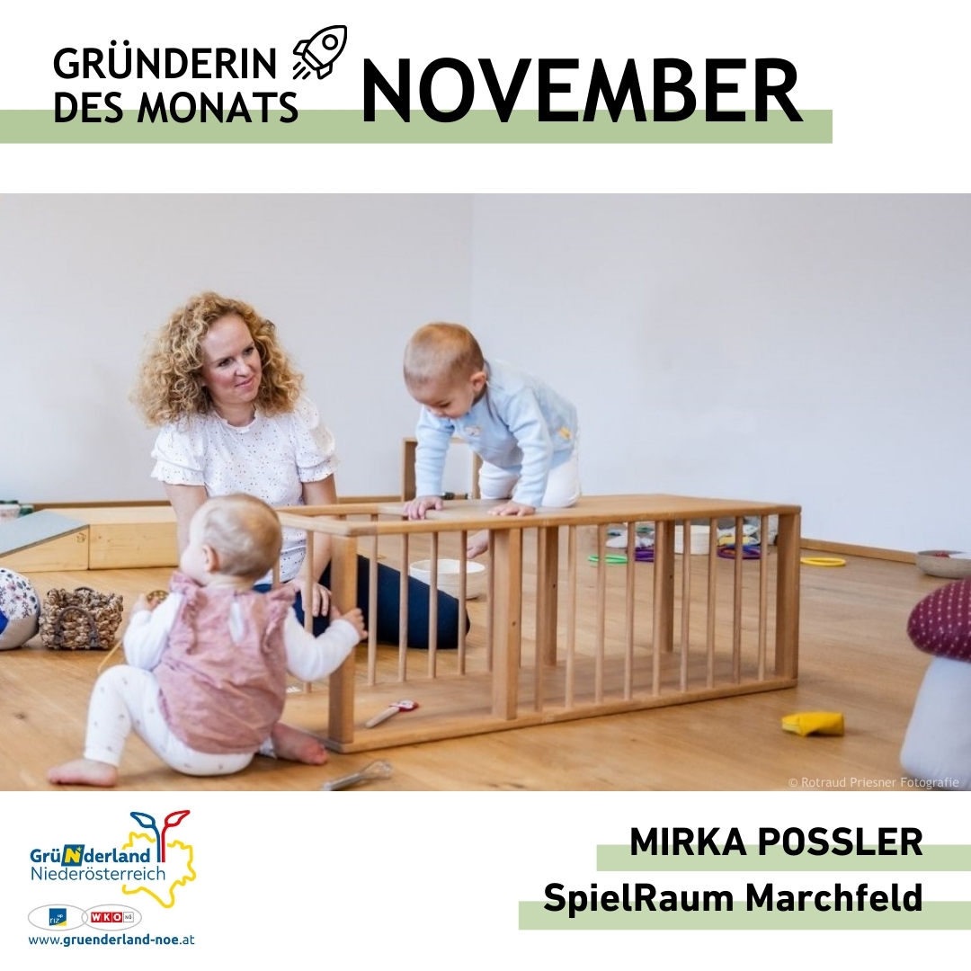 Gründer des Monats SpielRaum Marchfeld 