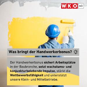 Handwerkerbonus