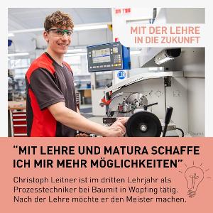 Mit der Lehre in die Zukunft: Prozesstechnik