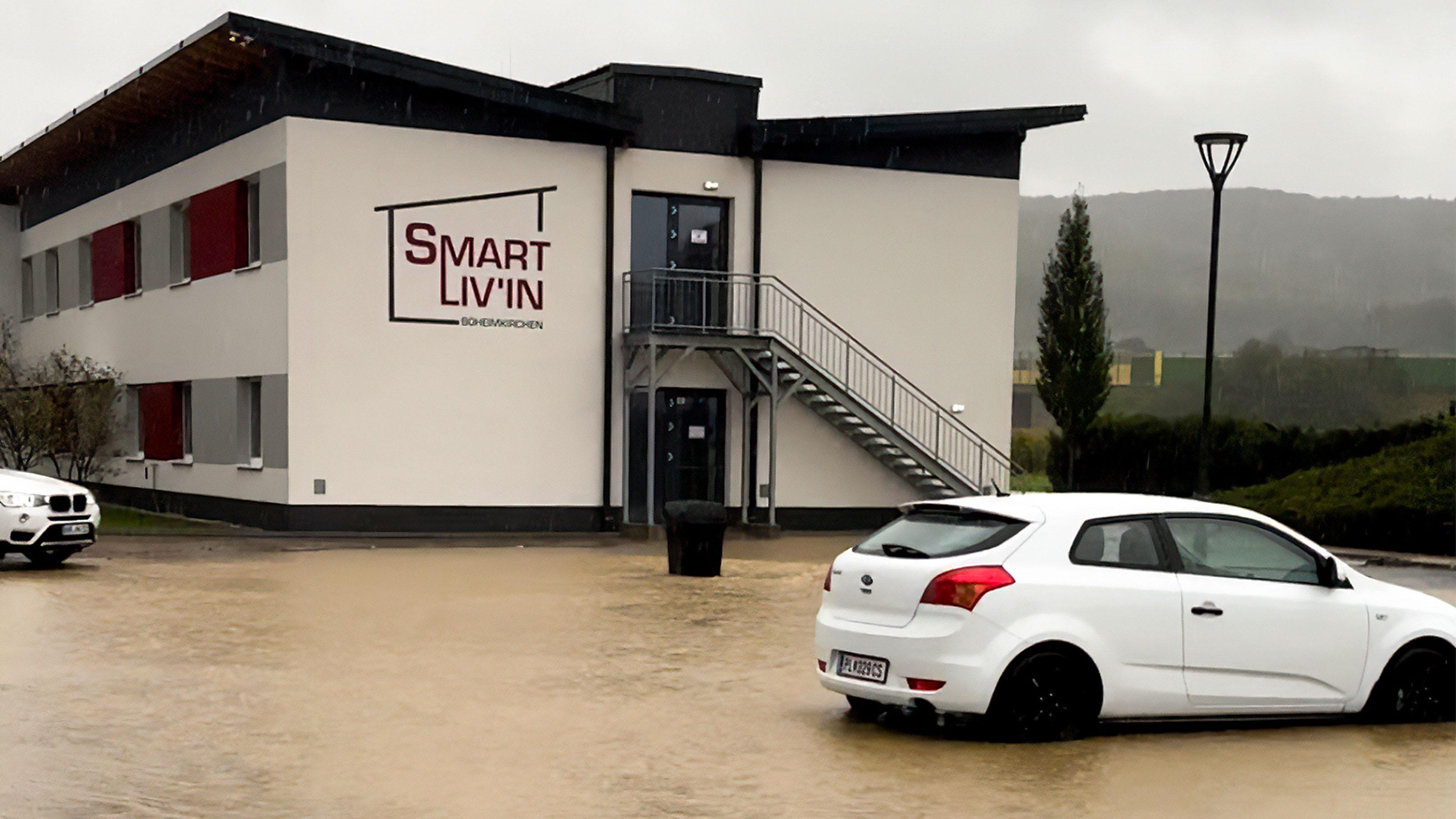 Das Hotel Smart Liv'in war selbst vom Hochwasser betroffen.