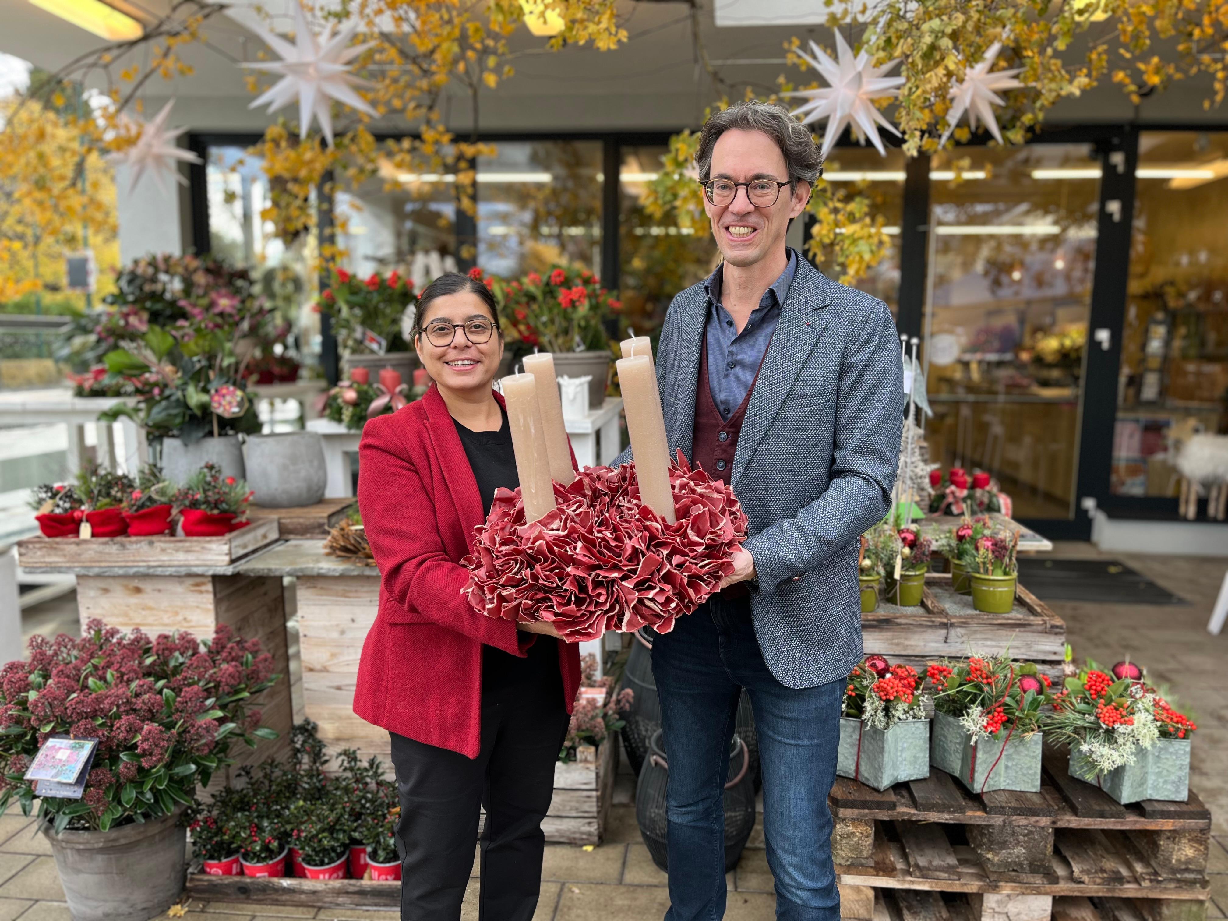 Adventausstellung bei Chwala Blumen