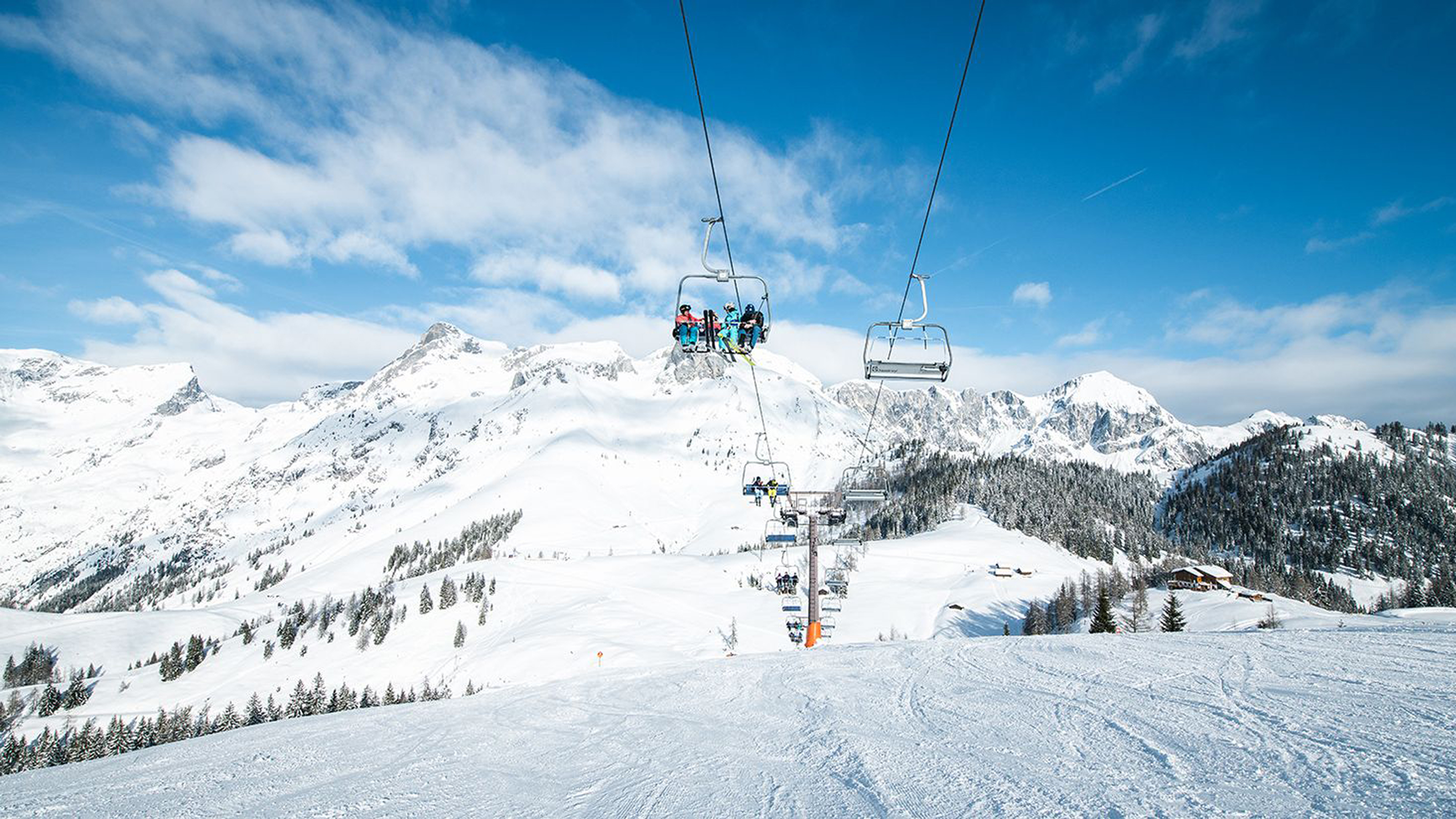 Sessellift im Skigebiet Werfenweng