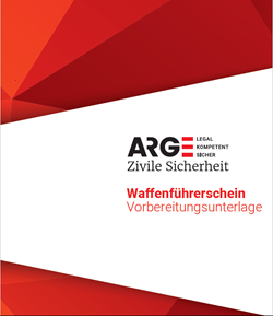 Cover der Broschüre Waffenführerschein