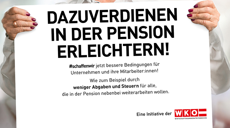 DAZUVERDIENEN IN DER PENSION mit Begleittext