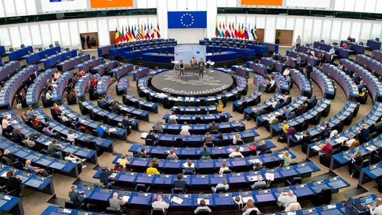 Plenarsaal Europäisches Parlament