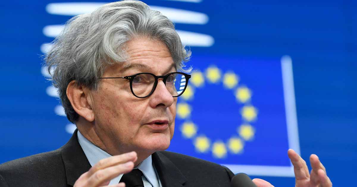 EU-Kommissar Thierry Breton hat Munitionsfabriken in der EU besucht und sie zur Steigerung der Produktion ermuntert