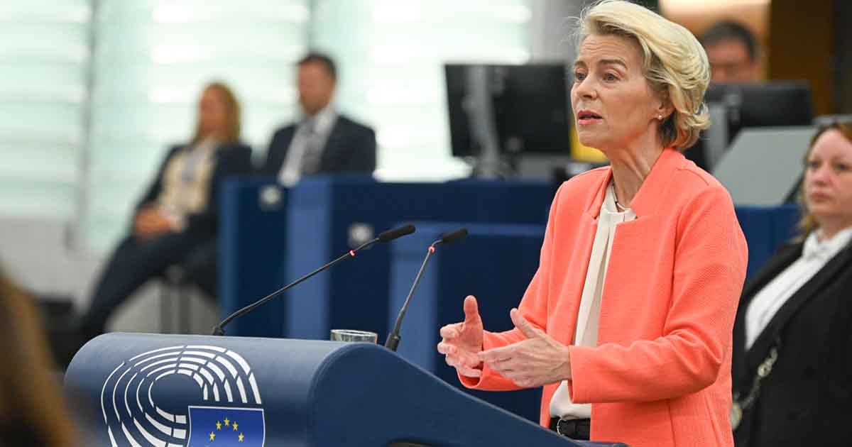 EU-Komissionspräsidentin Ursula von der Leyen 