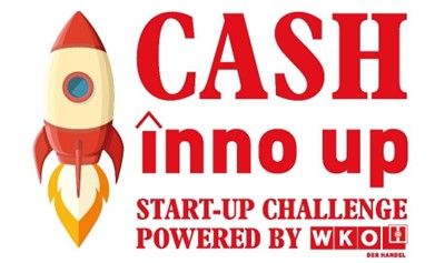 Logo der Cash înno up Start-up Challenge 