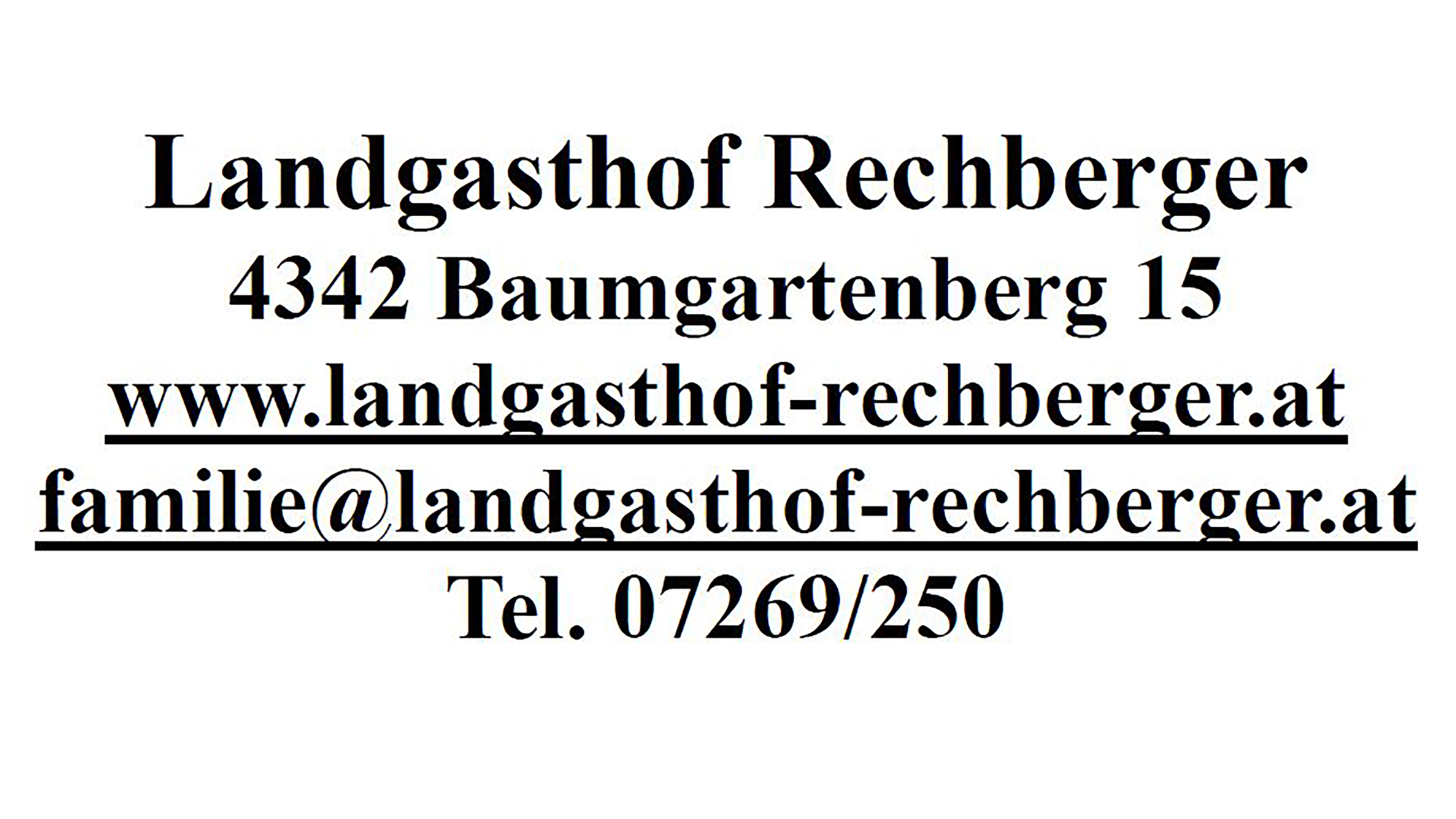 Landgasthof Rechberger