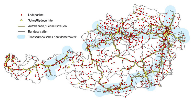 Grafik Ladepunkte