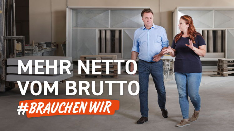 Mehr Brutto vom Netto