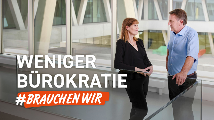 Weniger Bürokratie