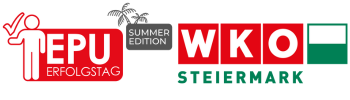 Logo EPU Erfolgstag 'summer edition' und WKO Steiermark