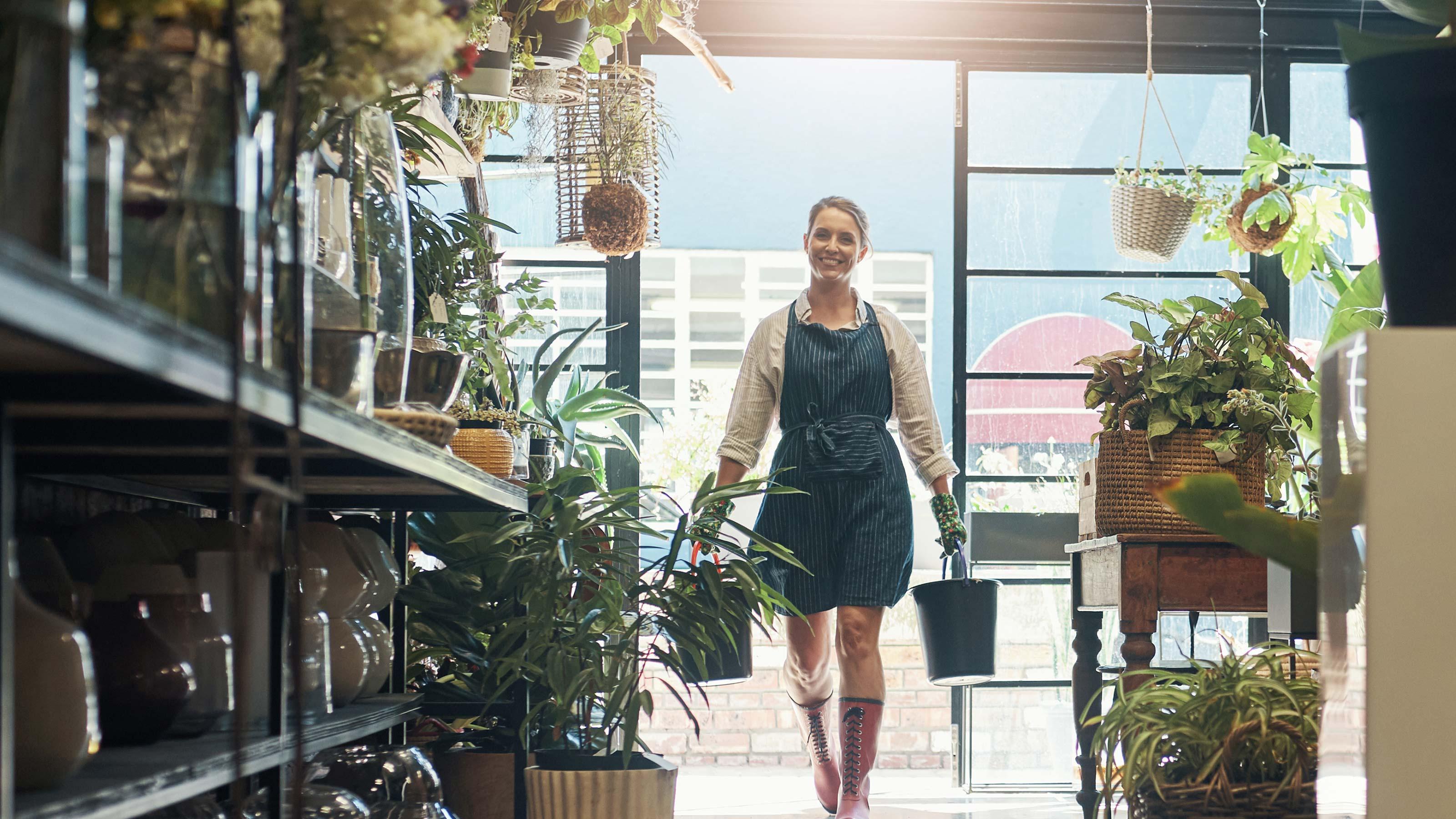 Servicepaket Nachhaltigkeit-Blumenhandlung