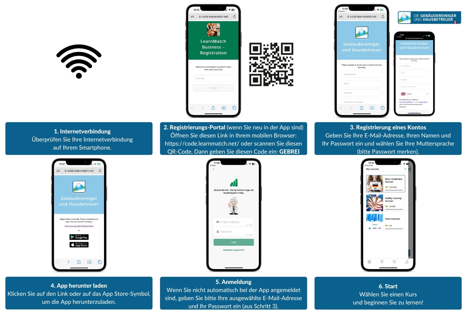 Infografik Starthilfe App