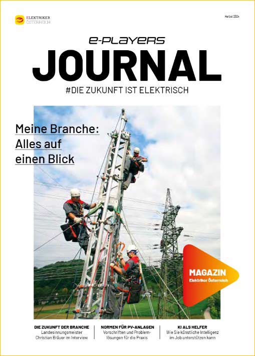 Cover des E-Players Journals, Ausgabe Herbst 2024