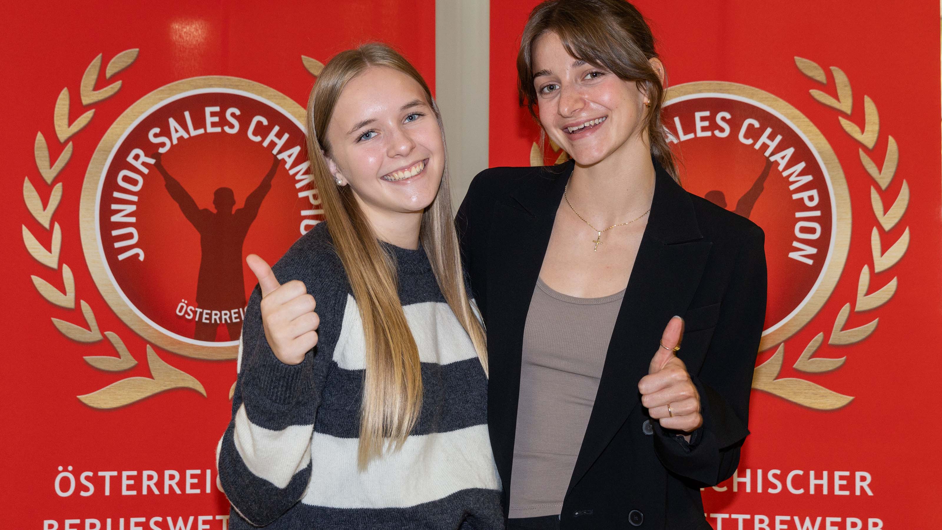 Die beiden Salzburger Finalistinnen Nina Rathgeb und Cordula Krenslehner schafften trotz guter Leistungen nicht den Sprung unter die ersten drei.  