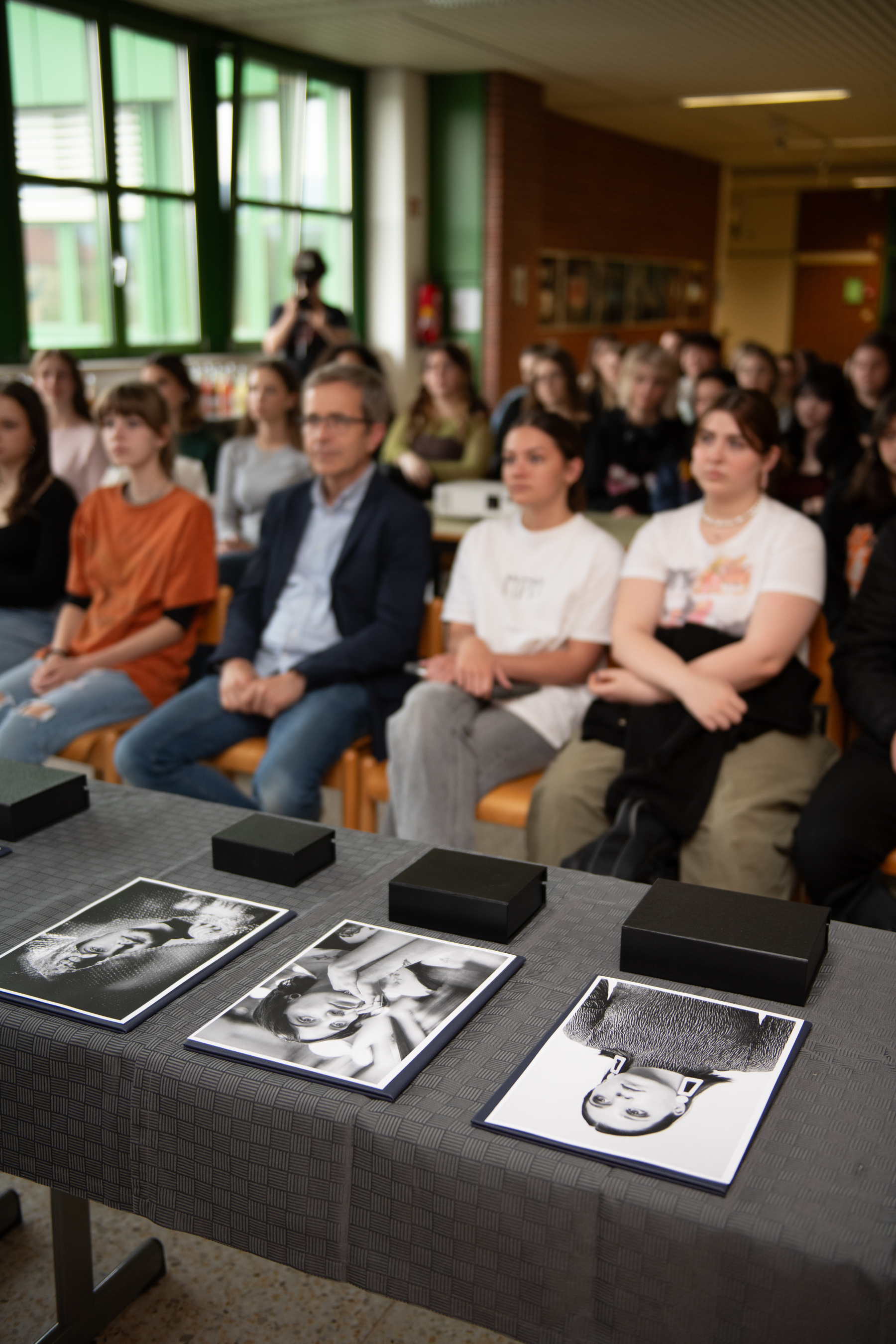 Siegerehrung vom Nachwuchswettbewerb der Fotografen