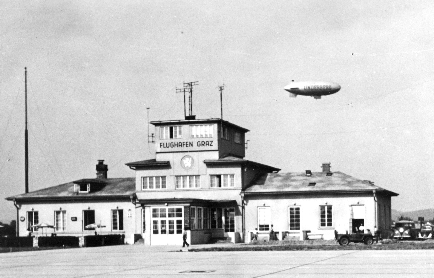 Flughafen Graz in den Anfangsjahren