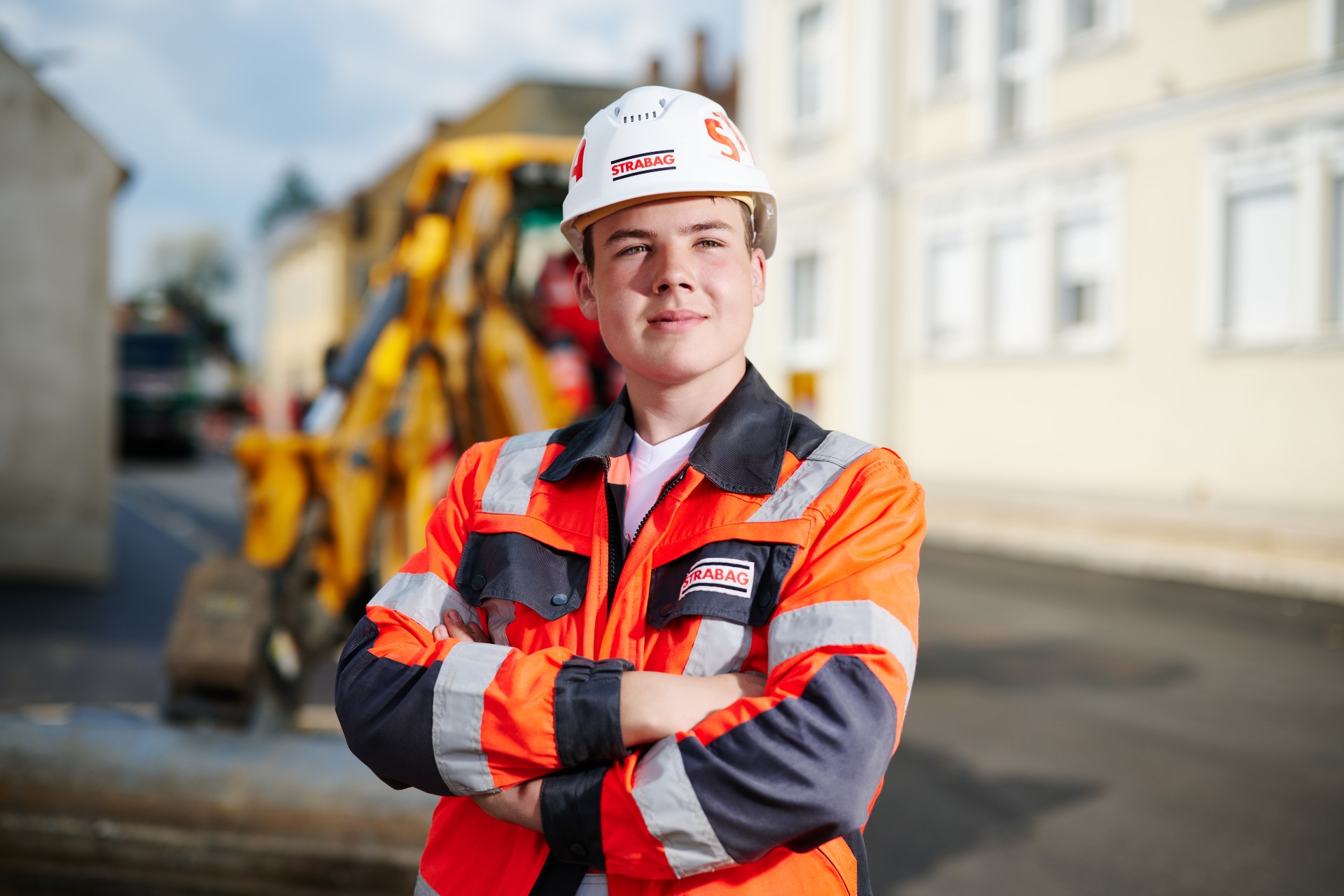 Lehrling während der Ausbildung