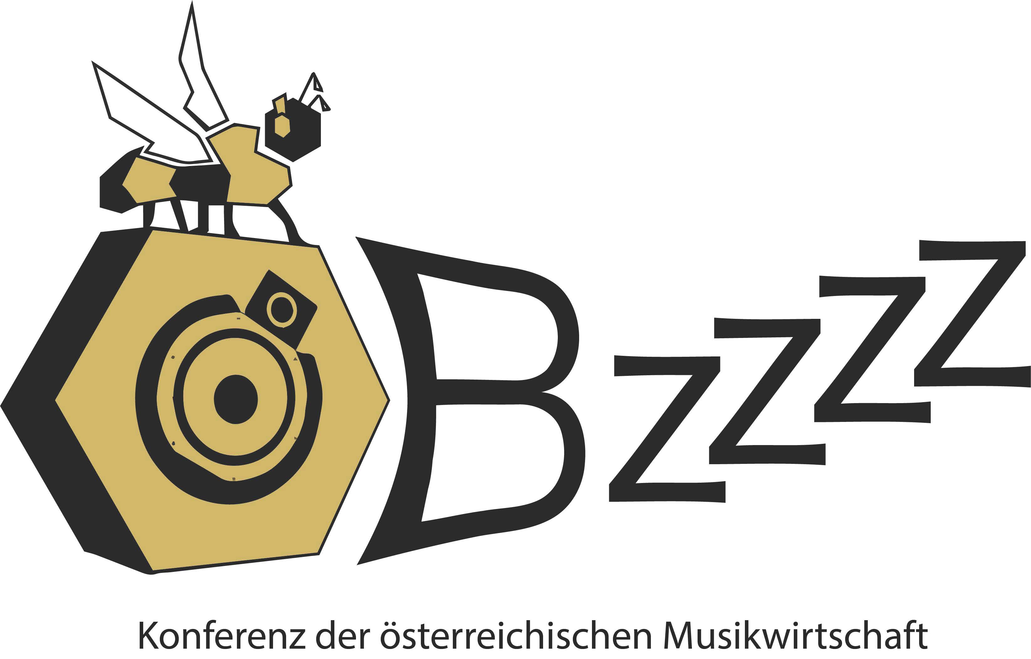 Bienen-Logo von Bzzzz - Konferenz der österreichischen Musikwirtschaf