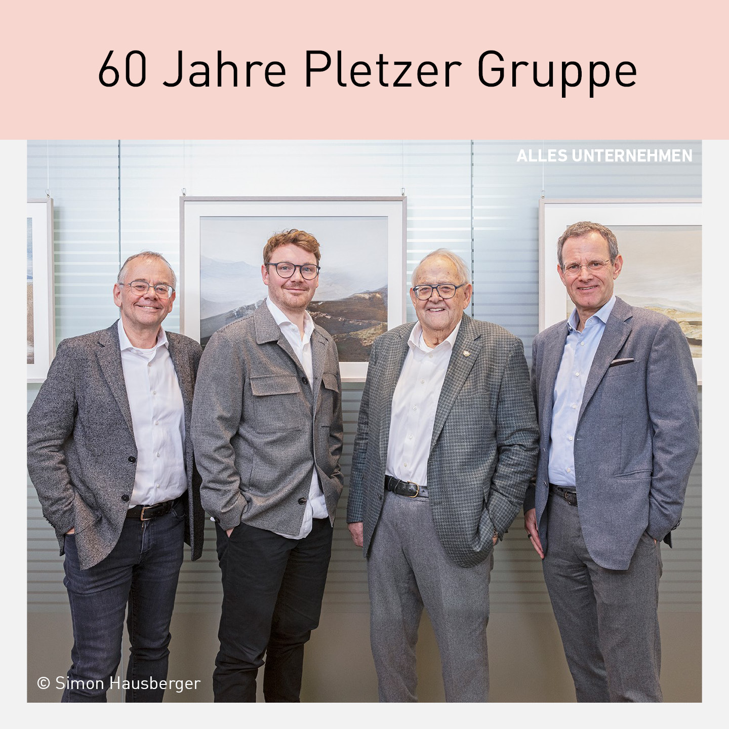 60 Jahre Pletzer Gruppe
