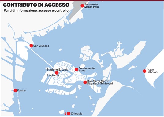 Stadtplan Venedig