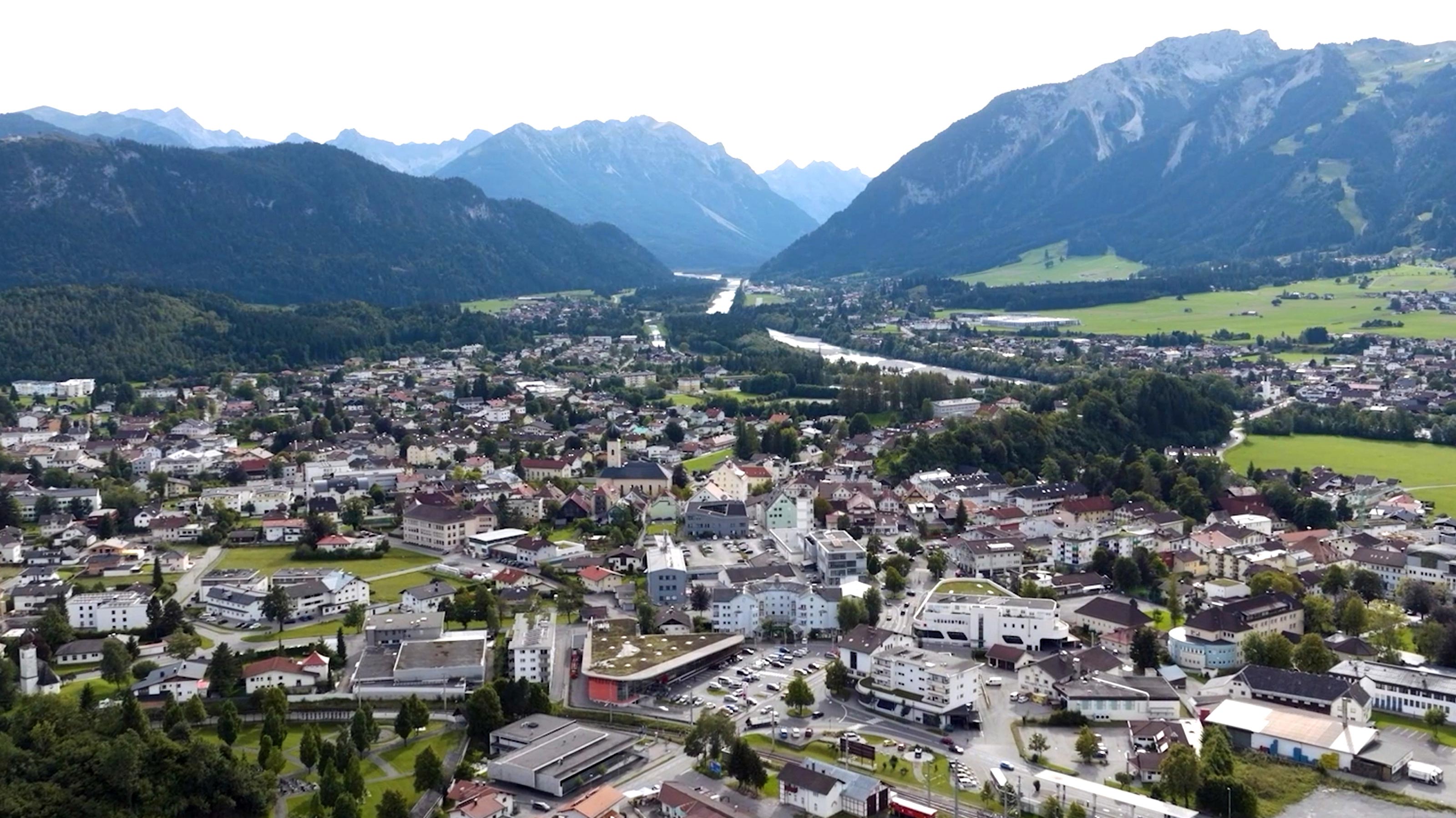 Ansicht Bezirk Reutte